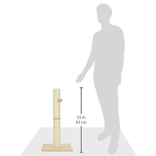 Kerbl Opal-Maxi Scratching Post, 78 cm, Beige 2
