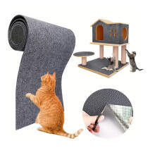 200?40cm Climbing Cat Scratcher, Self-Adhesive Cat Scratching Mat Trimmable Self Adhesive Mat Wall Mounted Anti Scratch Furniture Protector for Walls