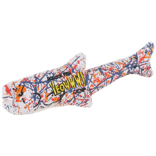 Yeowww Yeowww Pollock Fish Cat Toy, for All Breed Sizes