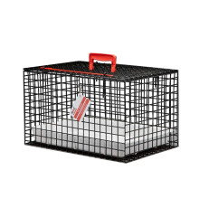 MDC Cat Carrier, Black, all round view, great for travel, ideal for vets visits, top opening ?