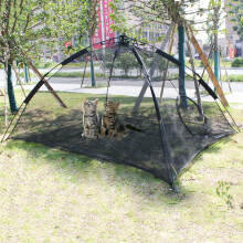 Portable Large Pop Up Pet Cat Tents Enclosures For Outside Patio