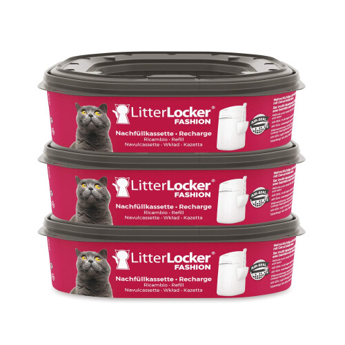 LitterLocker Fashion refills, 3-pack