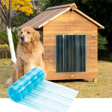 Uross Dog Door Replacement Flaps - 180CM Ruff Weather DIY Cat Dog Door Flap, Doggie Door Replacement Flaps, Vinyl Plastic Flap for Dog House, Ideal