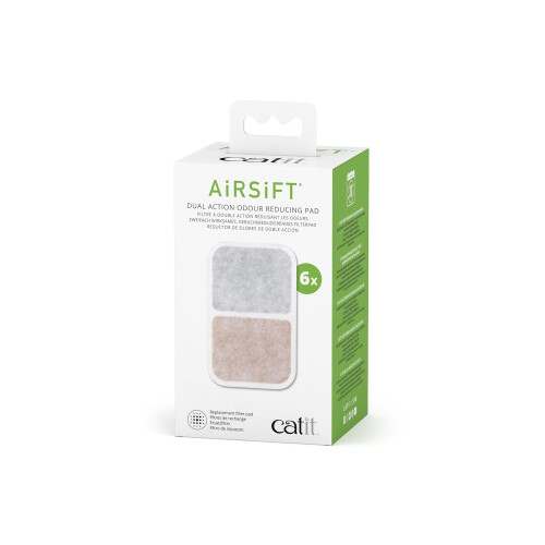 Catit Catit AiRSiFT Dual Action Pads 6pk