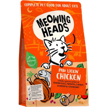 Meowing Heads Complete Dry Cat Food 4kg - Paw Lickin' Chicken - Vet Approved