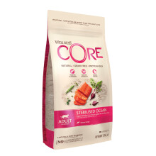 Wellness CORE Sterilised Ocean, 1.75kg, Salmon, Dry Cat Food for Sterilised / Indoor Cats, Grain-Free, High Fish Content, Protein-Rich, Supports