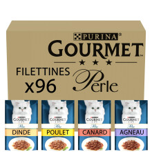 Gourmet Perle Chef's Collection In Gravy (Turkey, Chicken, Duck, Lamb) 96X85g