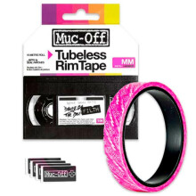 Muc-Off Tubeless Rim Tape, 28mm - Adhesive Rim Tape Tyre Liner for Tubeless Tyres - Tubeless Kit with 10m Roll of Bike Tape for MTB/Road/Gravel Bikes,