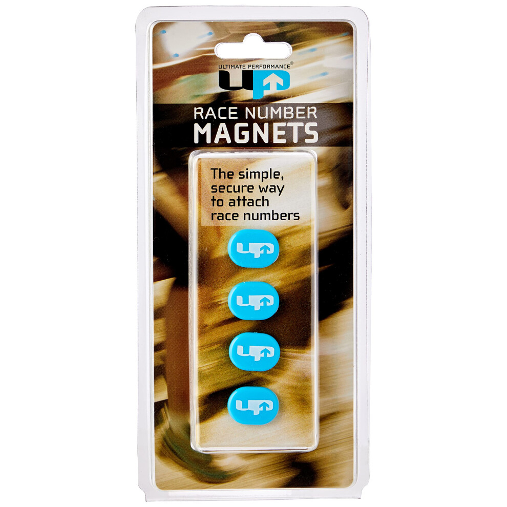 Ultimate Performance Ult. Perf. Running Race Numbers Magnets (6734), 4 Count (Pack Of 1) Blue 5051220437423