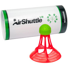 Sure Shot Unisex - Sure Shot Air Badminton Shuttle V2 Pack of 3, Red, One Size UK
