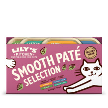Lily?s Kitchen Adult Wet Cat Food Multipack Trays Smooth Pat? Complete Nutrition 16 x 85g