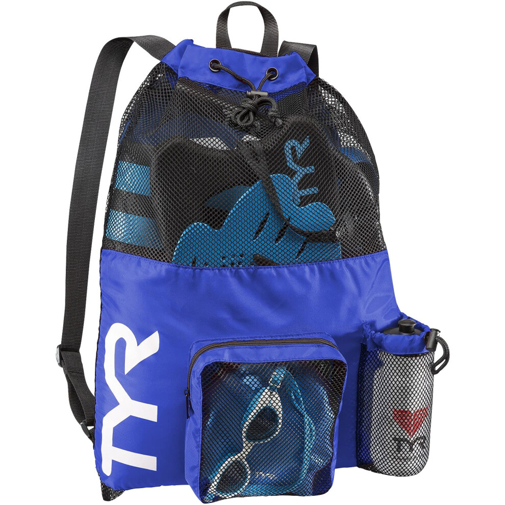 TYR Unisex's Big Mesh Mummy Backpack Bag, Royal Blue, One Size