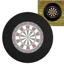 Dart Board Surround Ring,thk Protective Eva Wall Cover For Missed Throws,Easy Assembly For Home&Outdoor Use,Perfect Darts Accessory,Prevent Wall