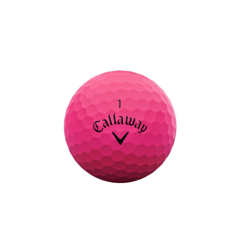 Callaway Callaway Golf Supersoft Golf Ball 2025, Pink 1