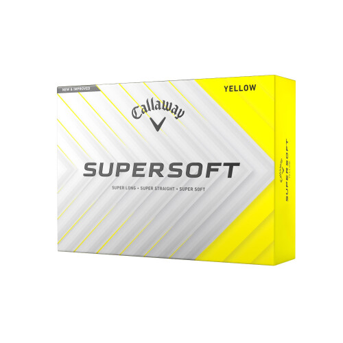 Callaway Callaway Golf Supersoft Golf Ball 2025, Yellow