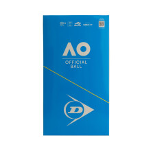 DUNLOP Australian Open tennis ball - for sand, hard court and turf (2x4 balls)