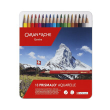 Caran d'Ache SG Education CD 0999-318 Prismalo Aquarelle Watercolour Pencil (Pack of 18)