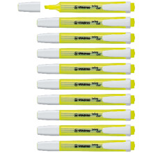 STABILO swing cool - Highlighter - Pack of 10 - Yellow