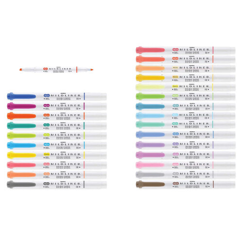 Mildliner Double Ended Creative Marker Bundle, 30 Count 2