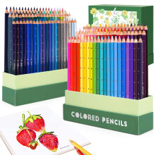 Arrtx 126 Colouring Pencils Set, Professional Premium Soft Core Coloured Pencils for Adult Artists, Drawing, Sketching, Shading |Adult Colouring Book