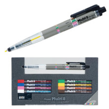 Pentel Pencil Lead Holder and Lead Set, Multi 8 Set (PH802ST)