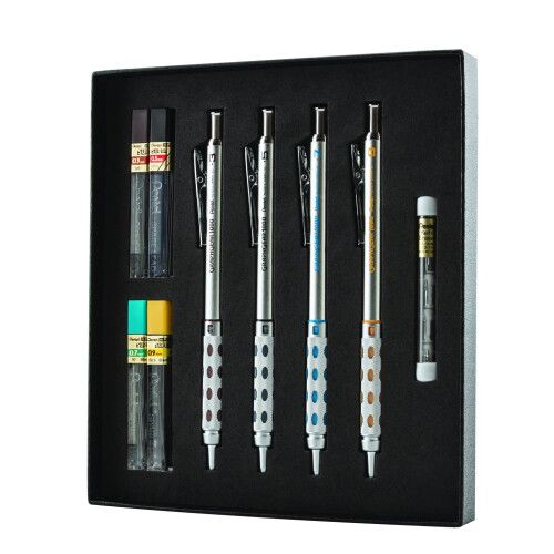 Pentel GraphGear 1000 Premium Mechanical Pencil Set