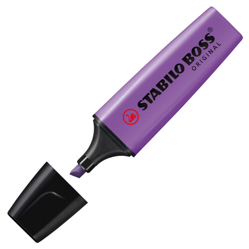 STABILO BOSS ORIGINAL - Highlighter - Pack of 10 - Lavender 2