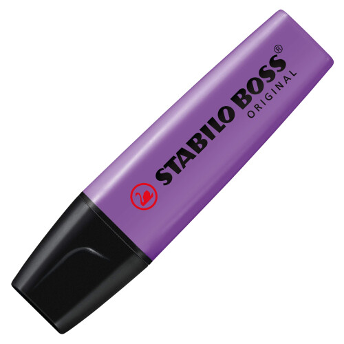 STABILO BOSS ORIGINAL - Highlighter - Pack of 10 - Lavender 1