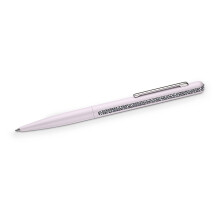 Swarovski Shimmer Ballpoint Pen, Black Ink with Pink Crystal Rocks and Rose Gold Tone Plating, from the Crystal Shimmer Collection