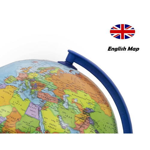 Exerz 30CM Educational World Globe Swivel Rotating Globe - Diameter 30cm 1