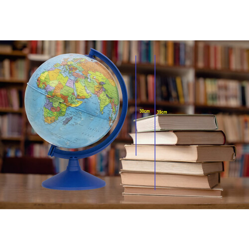 Exerz 30CM Educational World Globe Swivel Rotating Globe - Diameter 30cm 2