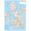 Large British Isles Administrative Map - UK Postcodes - Front Sheet Laminated - 84.1 x 118.9 cm 1