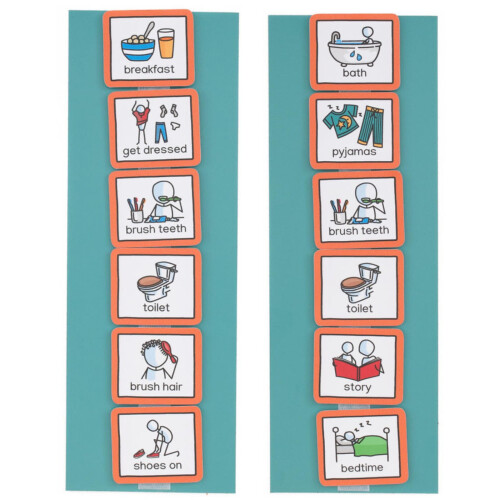 Morning Routine Eyfs Morning and Bedtime Routine Chart to support routine and transition for ...