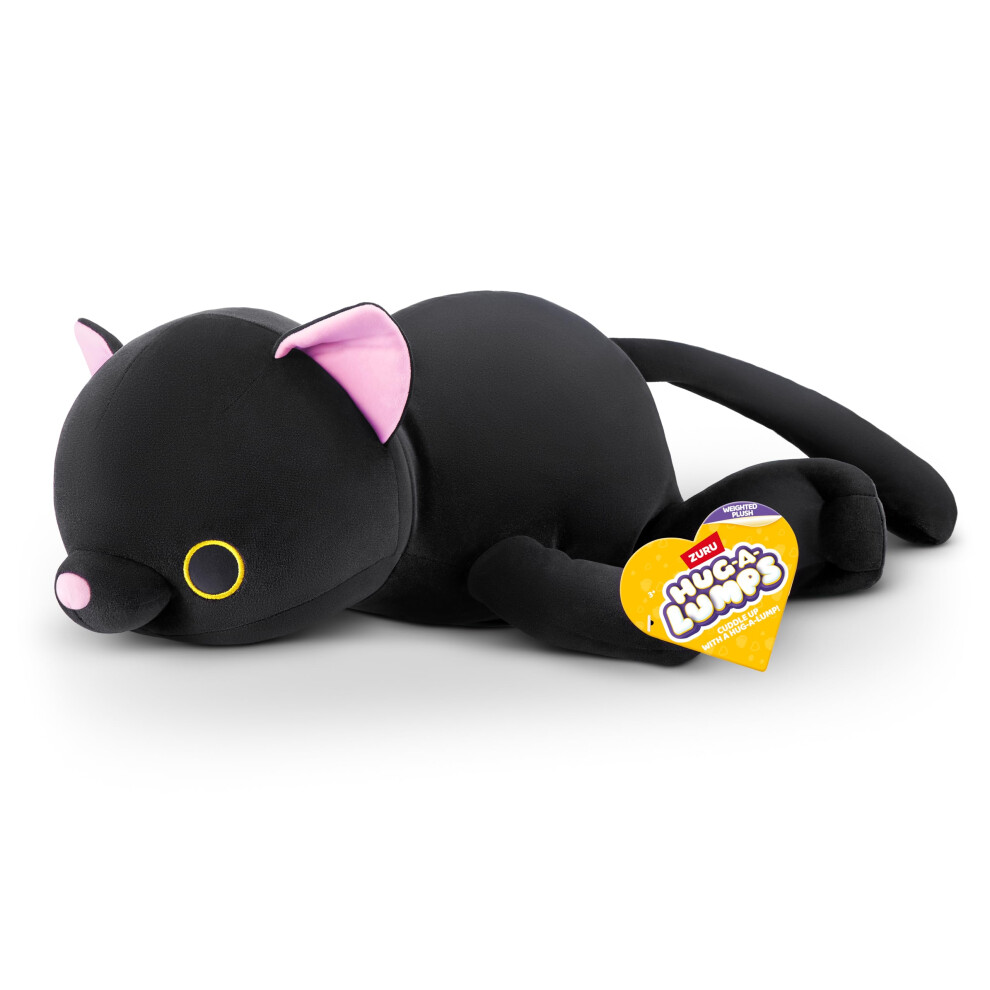 Hug-A-Lumps Kitty (Luna), Weighted Plush, Medium (35 Cm), 1.5 Kg, Brown Box, (Kitty)
