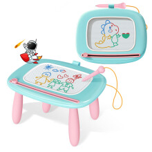 Kikidex Magnetic Drawing Board for 1-3 year old Kids, Girl Toys for Toddlers, Birthday for 1 2 3 Year Old, Etch a Sketch for Kids, Doodle Board for