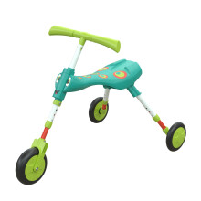 Scuttlebug XL 3-Wheel Foldable Ride-On Tricycle for kids Ages 2-4, Antennae Handlebar, Growable Trike to Develop Balance and Coordination, XL Wheels
