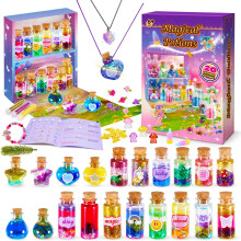 Veopoko Potion Making Kit Children, Gifts for 6 7 8 9 10 Year Olds Girls Fairy Toys Potions Kits for Kids Girls Toys Age 6 7 8 9 10 Crafts Kits for