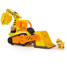 Rubble and Crew, Bark Yard Deluxe Bulldozer Construction Truck Toy with Lights, Sounds and Rubble Action Figure, Kids? Toys for Boys and Girls Aged 3+
