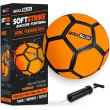 SKILL BLOX SoftStrike Home Indoor Football Training Ball. Football Gifts for Boys and Girls (SKILLBLOX SKILLS HOME TRAINING BALL)