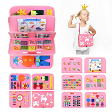 Busy Board Montessori Toys For 1 2 3 4 5 6 Year Old Girls Boys Sensory Toys For Toddlers Preschool Educational Learning Toys Activity Board For Fine