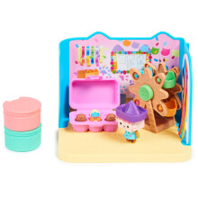 Gabby?s Dollhouse, Baby Box Craft-A-Riffic Room with Baby Box Cat Figure, Accessories, Furniture and Dollhouse Deliveries, Kids? Toys for Ages 3 and