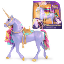 Unicorn Academy, Interactive Rainbow Light-up Wildstar Unicorn Toy with Lights, Sounds and Music, Dolls and Unicorn Toys for Girls Aged 4 and up