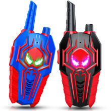 Spider Walkie Talkies for Kids, Toyokid Boy Toys for 4 5 6 Year Old Girls Gift Ages 3-12 Year Old Boy Gift Age 5 6 7 8 Walkie Talkie Outdoor Toys Age