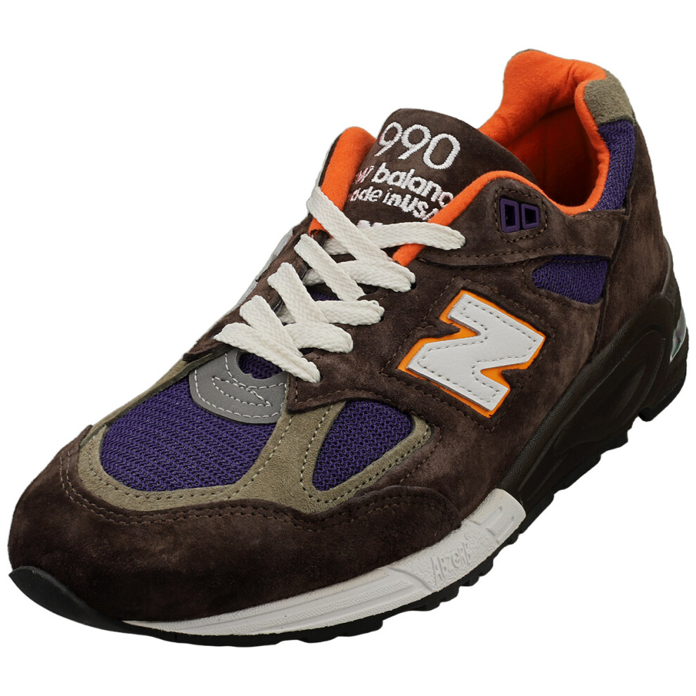 (10) New Balance 990 Made In Usa Mens Fashion Trainers in Brown