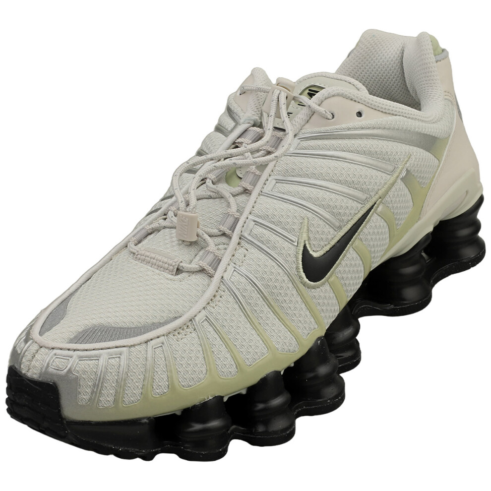 Nike (5) Shox Tl Womens Fashion Trainers In Light Bone