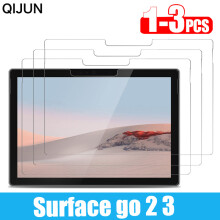 (2 stuks Surface go 2) Gehard glasfolie voor Microsoft Surface Go 2 10,5" stalen film Tablet PC-scherm
