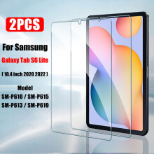 (2 stuks Tab S6 Lite) 2 stuks gehard glazen schermbeschermer Samsung Galaxy Tab S7 Fe A7 Lite A8 S5e S8 Ultra