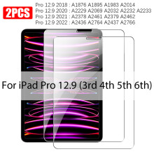 (Pro 12.9) iPad Pro 11 12.9 6th 2022 Air 4 5 Gehard glazen schermbeschermer 9 9e 10 10e generatie Mini