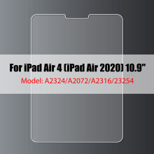 (Voor iPad Air 4 10.9) Gehard glazen schermbeschermer iPad 10.2 9.7 10.5 10.9 Pro 11 Nieuwe iPad 10 9 8