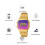 (A168WER) 3 pcs Explosion-proof screen protector for Casio A168WER A168WERB A168WERG PET Watch screen 2